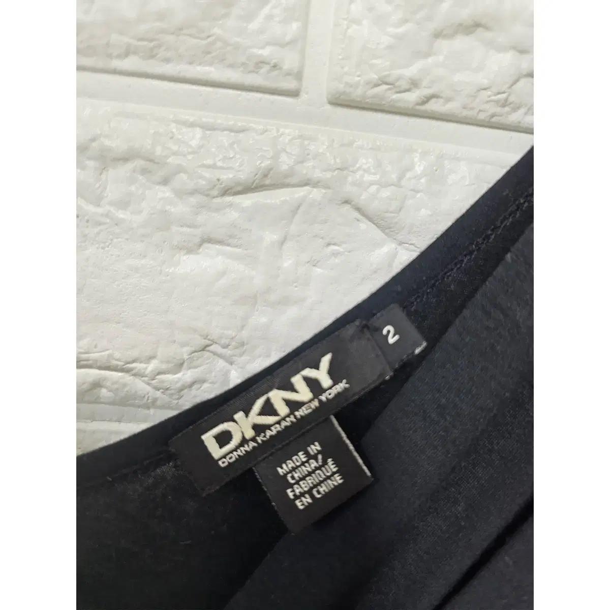 S DKNY 블랙 민소매 원피스 E808 3