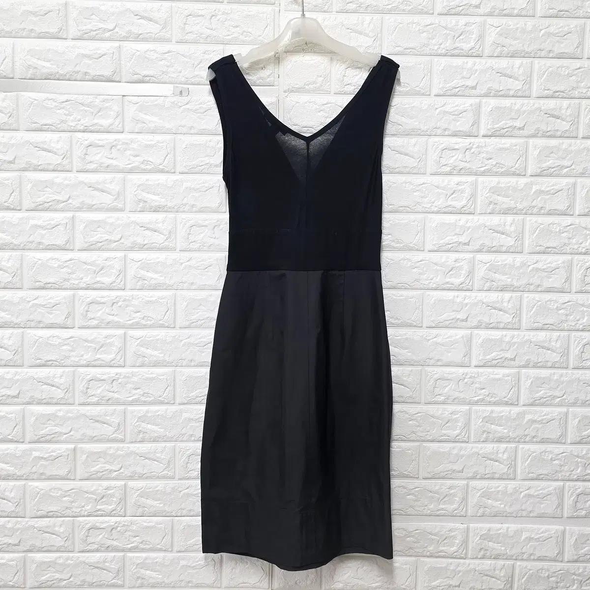 S DKNY 블랙 민소매 원피스 E808 5