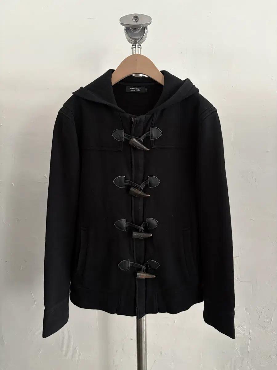 Burberry 버버리 블랙라벨 블랙 더플 숏 집업 자켓 5