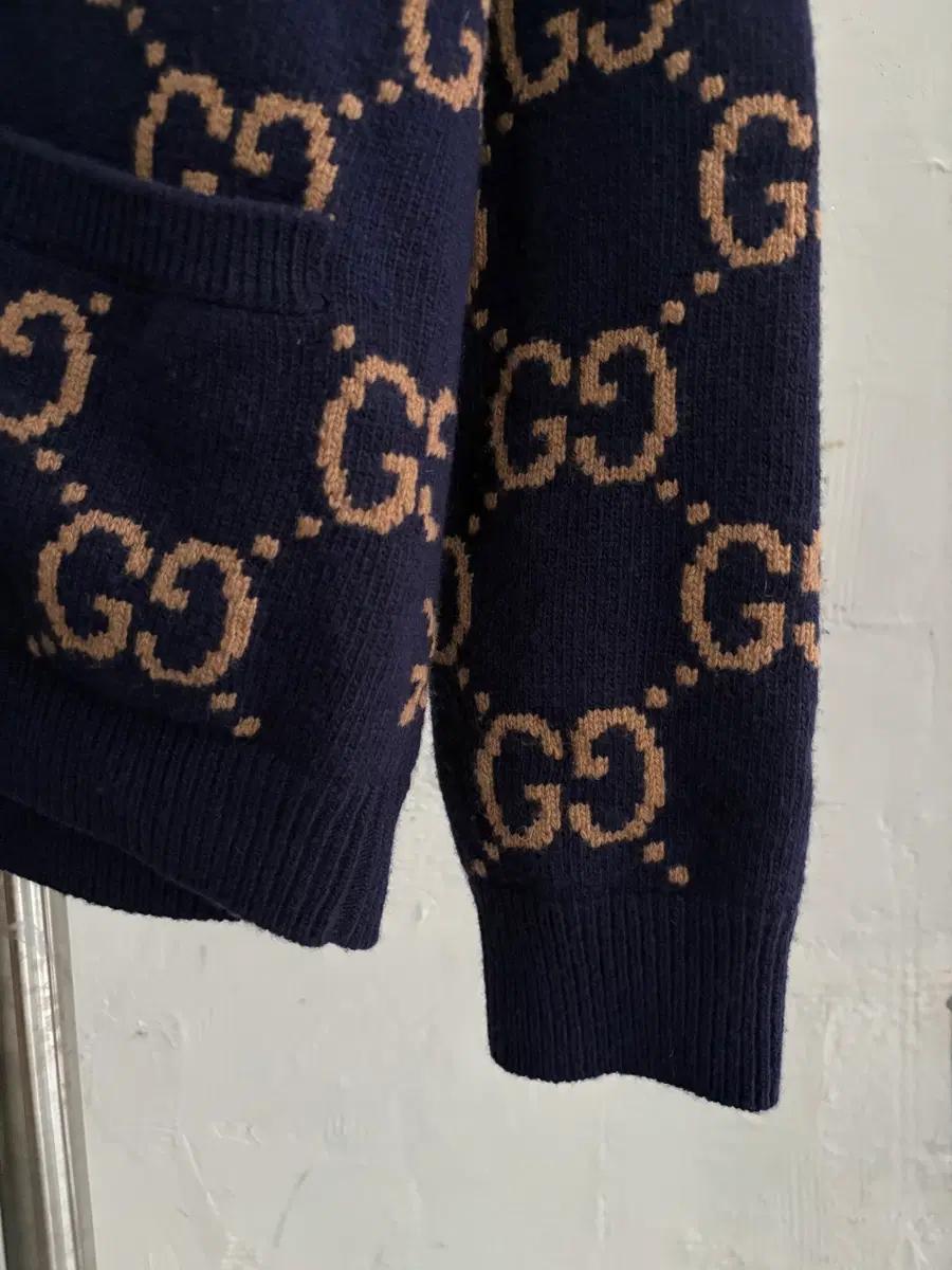 Gucci 구찌 GG 로고 자카드 가디건 8
