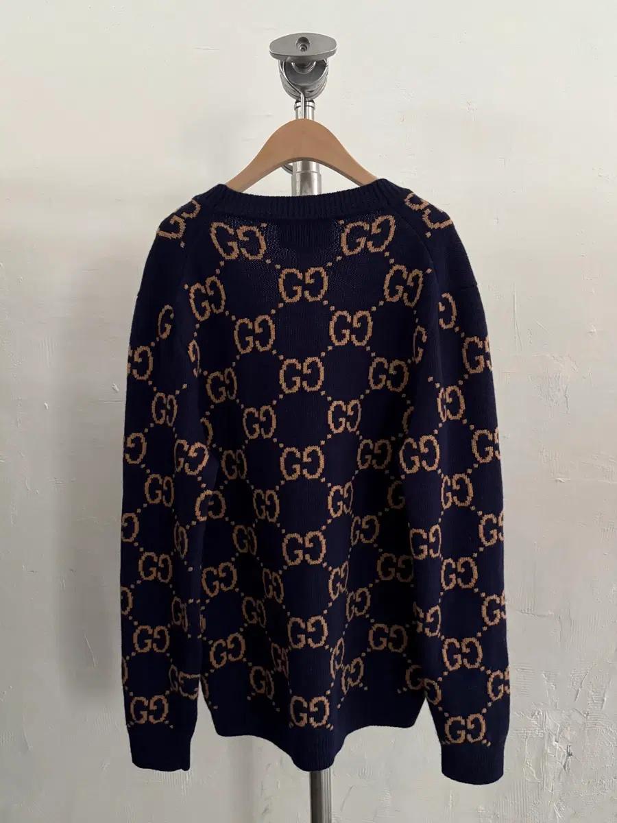 Gucci 구찌 GG 로고 자카드 가디건 10