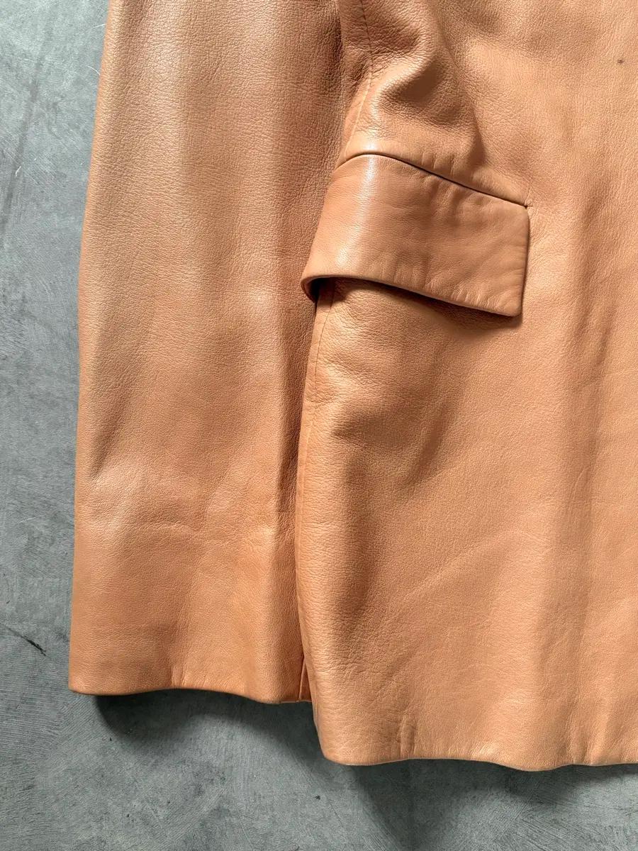 Jil Sander 질샌더 카멜 레더 블레이저 자켓 9