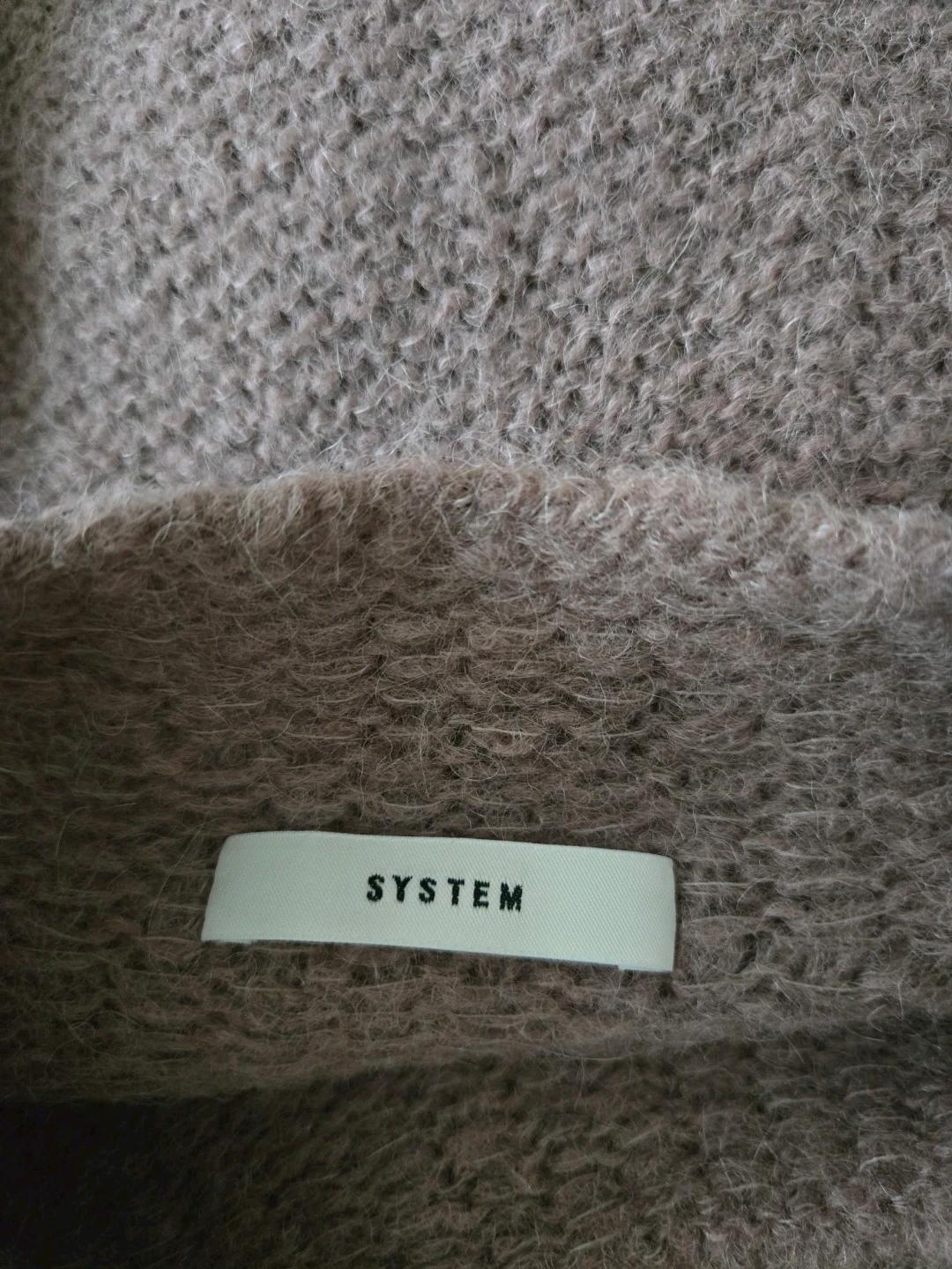 시스템 SYSTEM 알파카 혼방 니트 4