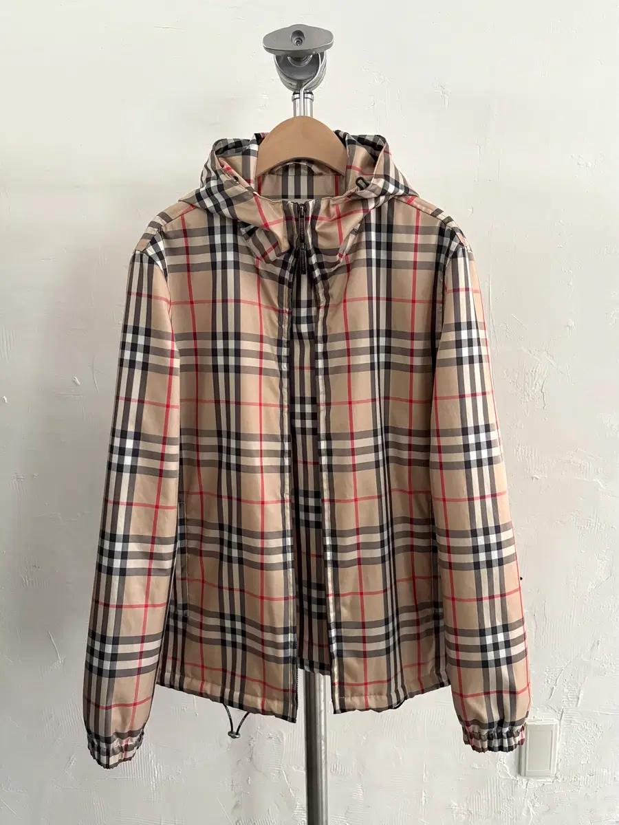 Burberry 버버리 런던 노바체크 후드 자켓 4