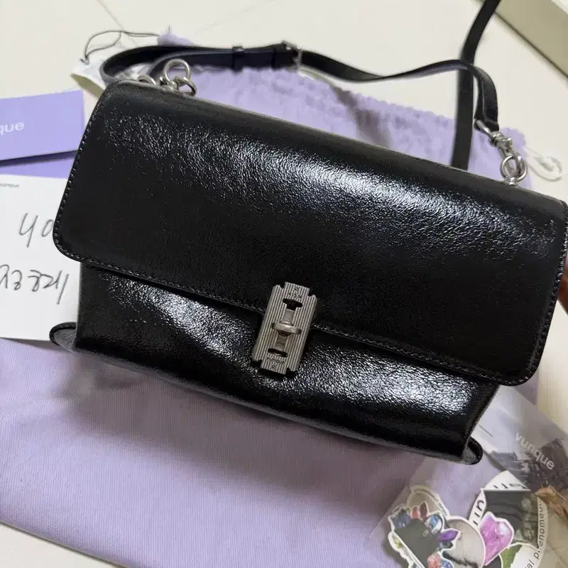 분크 바게트백 블랙 S 새상품 2