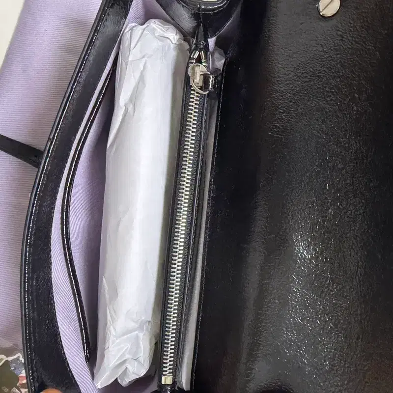 분크 바게트백 블랙 S 새상품 6