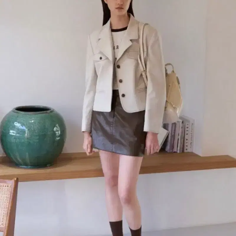 그로브 웨스트 자켓 베이지 3