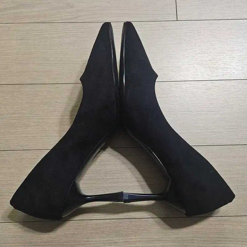 GO-CCE 스웨이드 힐 235 블랙 정장 구두 9