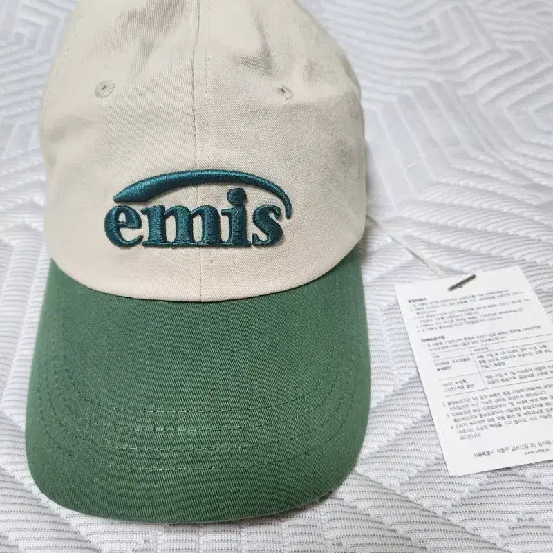 Emis 볼캡 베이지 그린 2