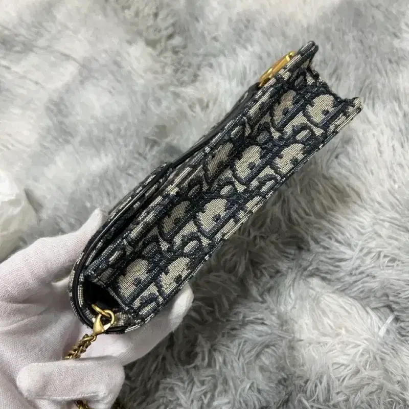 디올 오블리크 새들 폰 홀더백 7