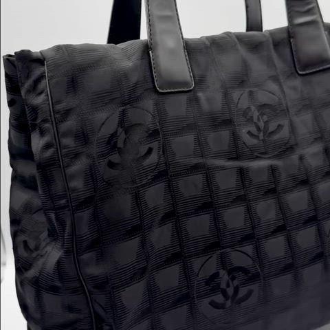 샤넬 CHANEL 뉴트래블라인 CC로고 숄더백 토트백 4
