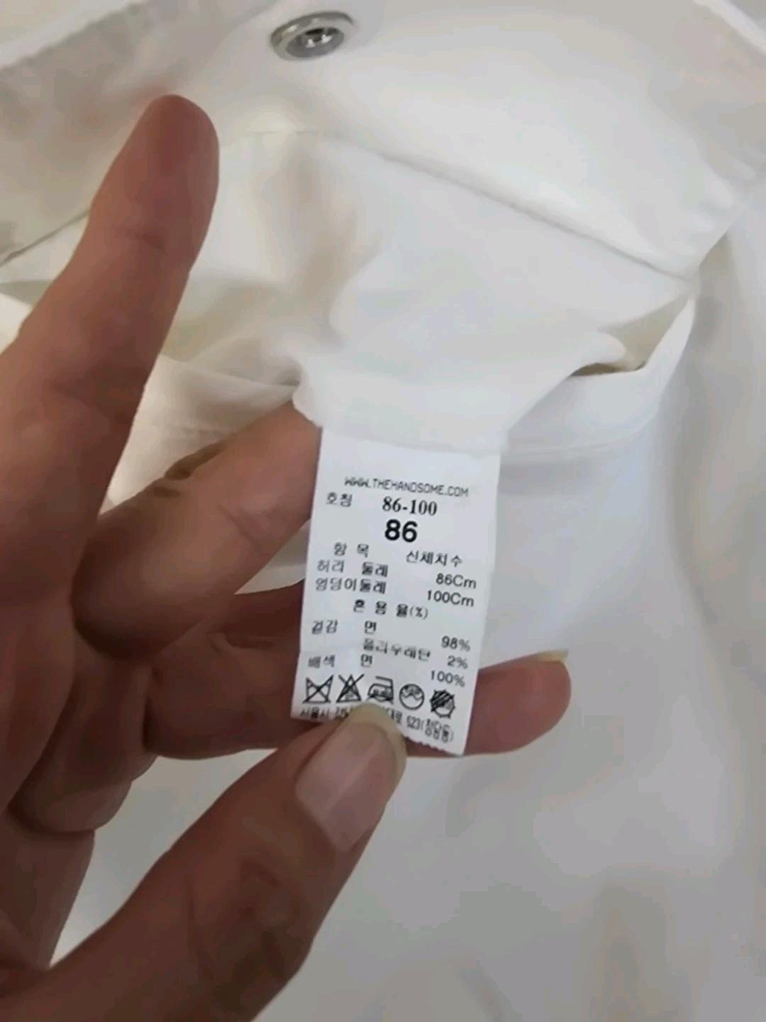 한섬 타임옴므 20년 깔끔 반바지 10