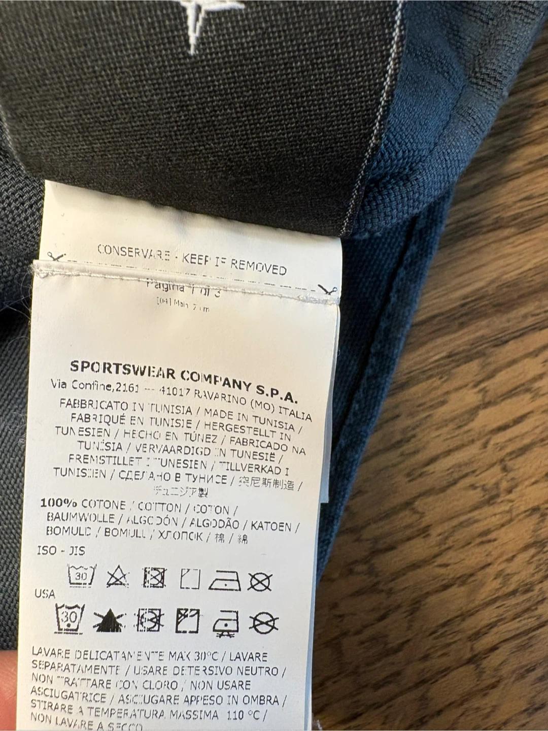 스톤아일랜드 반팔 셔츠 3XL 네이비 8