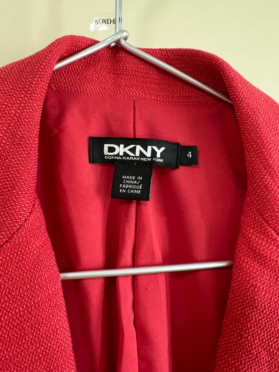 DKNY 여성 핑크 자켓 4사이즈 3