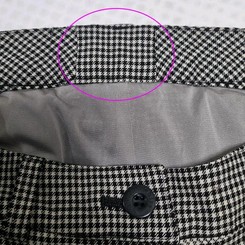 블랙앤화이트 여성 춘추 스판끼 모혼방팬츠 믹스블랙 (HU43753) 7
