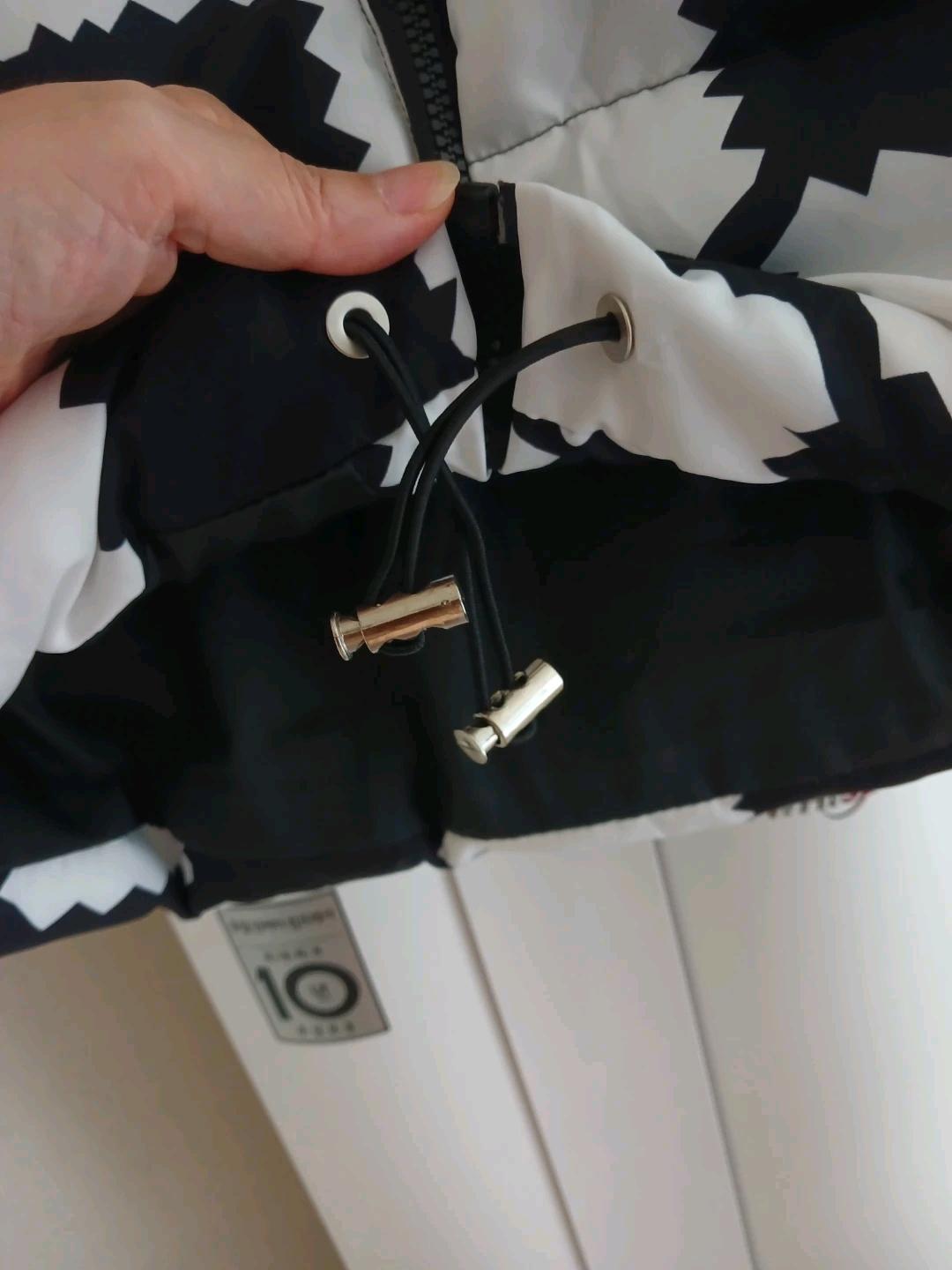 체커보드 퀼팅 패딩 조끼 XS  새상품 4