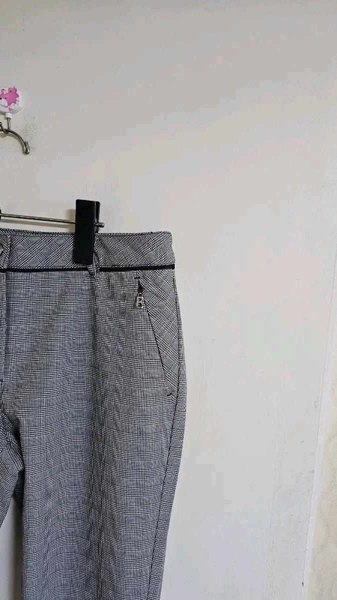 보그너 골프 체크 바지  8