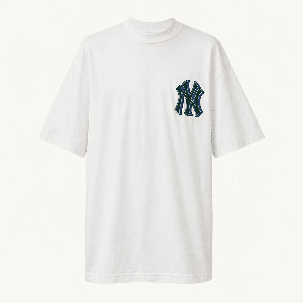 MLB 2023 남성캐주얼반팔 XL 착용컷