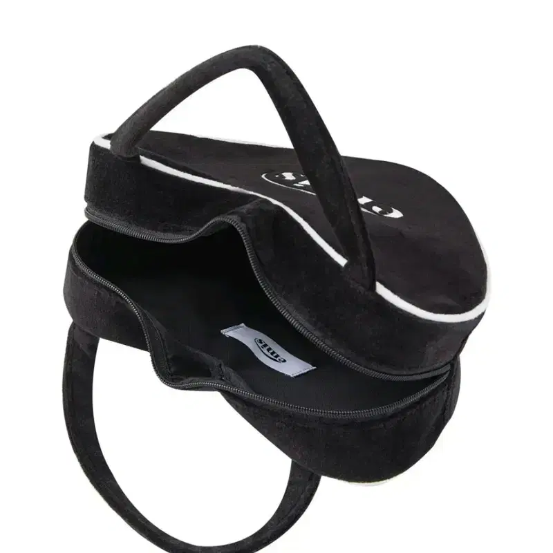 Emis Velour Heart Tote Bag Black 이미스 가방 5