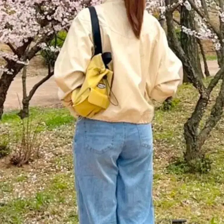 이미스 미니 백팩 머스타드 4