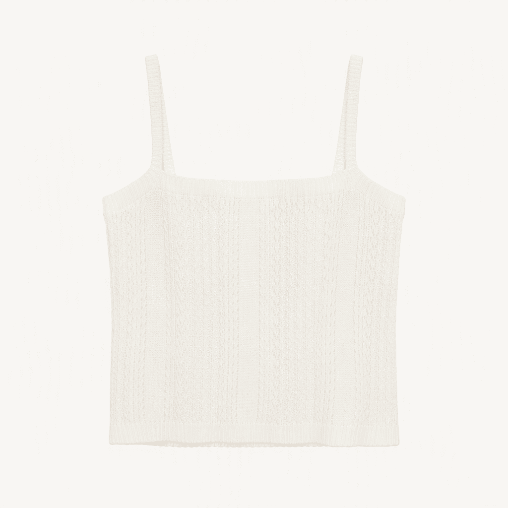 앤유 andyou kakaako camisole 카카아코 니트 캐미솔 착용컷
