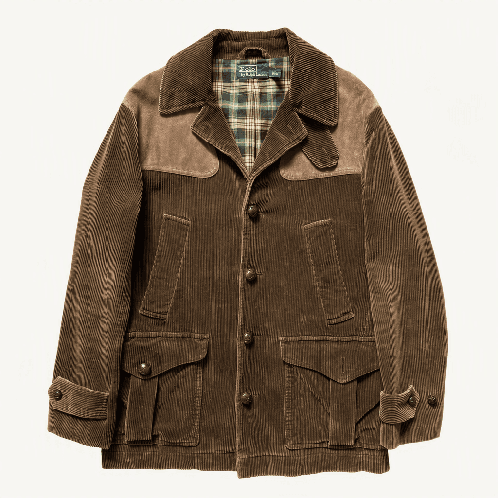 Polo 폴로 랄프로렌 브라운 코듀로이 헌팅 자켓
