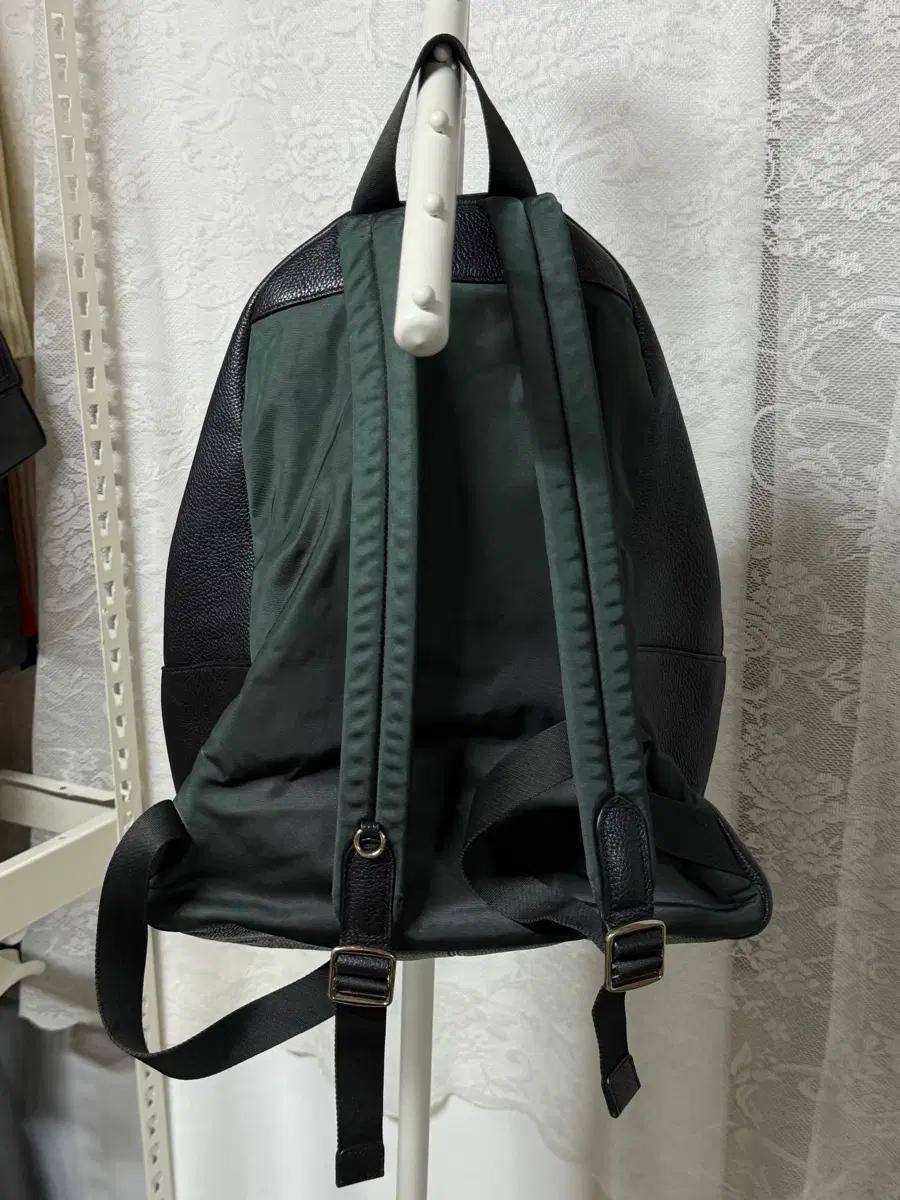 COACH 코치 레더 지퍼 백팩 블랙 4