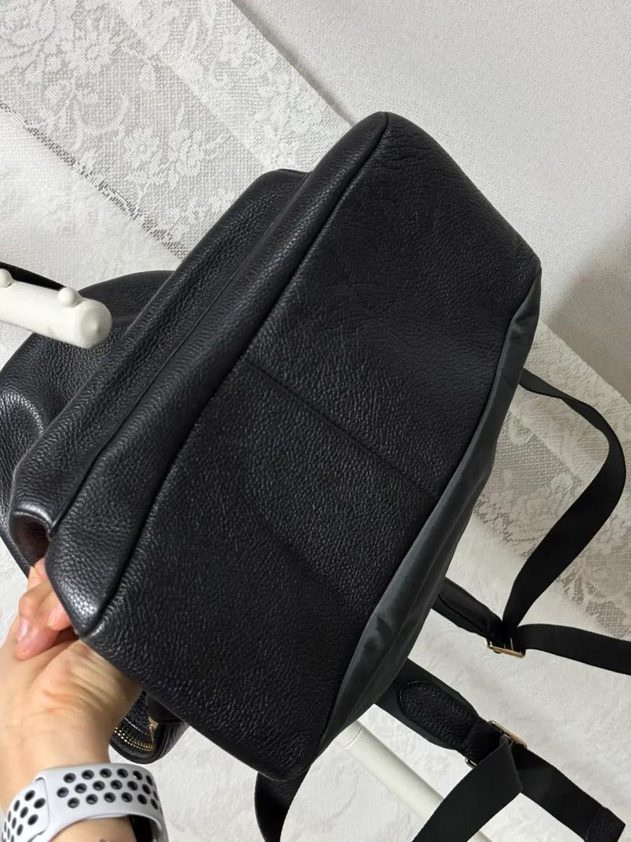 COACH 코치 레더 지퍼 백팩 블랙 9