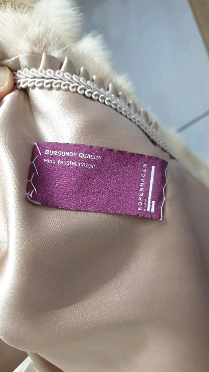 코펜하겐 퍼 베이지 천연 밍크 코트 3