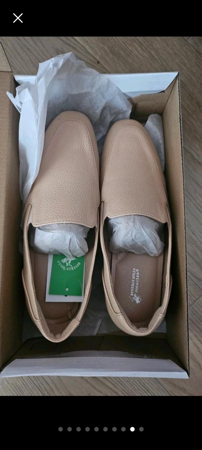 (새상품)비버리힐즈폴로클럽 아이비 로퍼 베이지 225 8