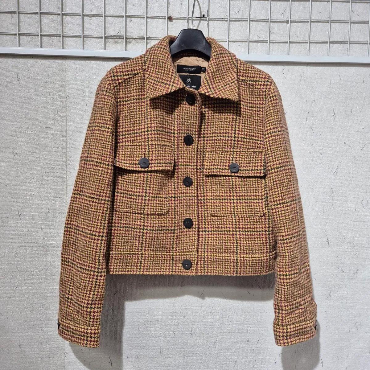 질스튜어트 뉴욕 체크 자켓 ss22 2