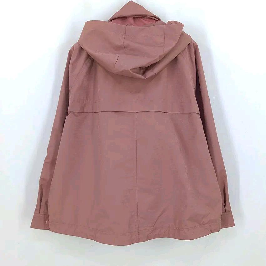 에디바우어 여성 춘추 후드바람막이집업 브릭핑크90 (HU43895) 3