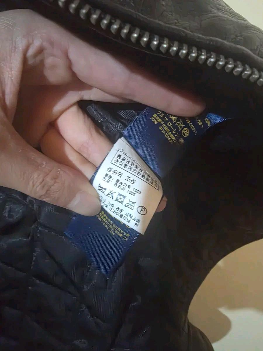 폴로 랄프로렌 가죽 자켓 0사이즈 7