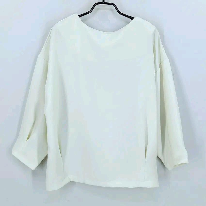 러브앤쇼 여성 춘추 8부소매 블라우스 아이보리F (HU43969) 3