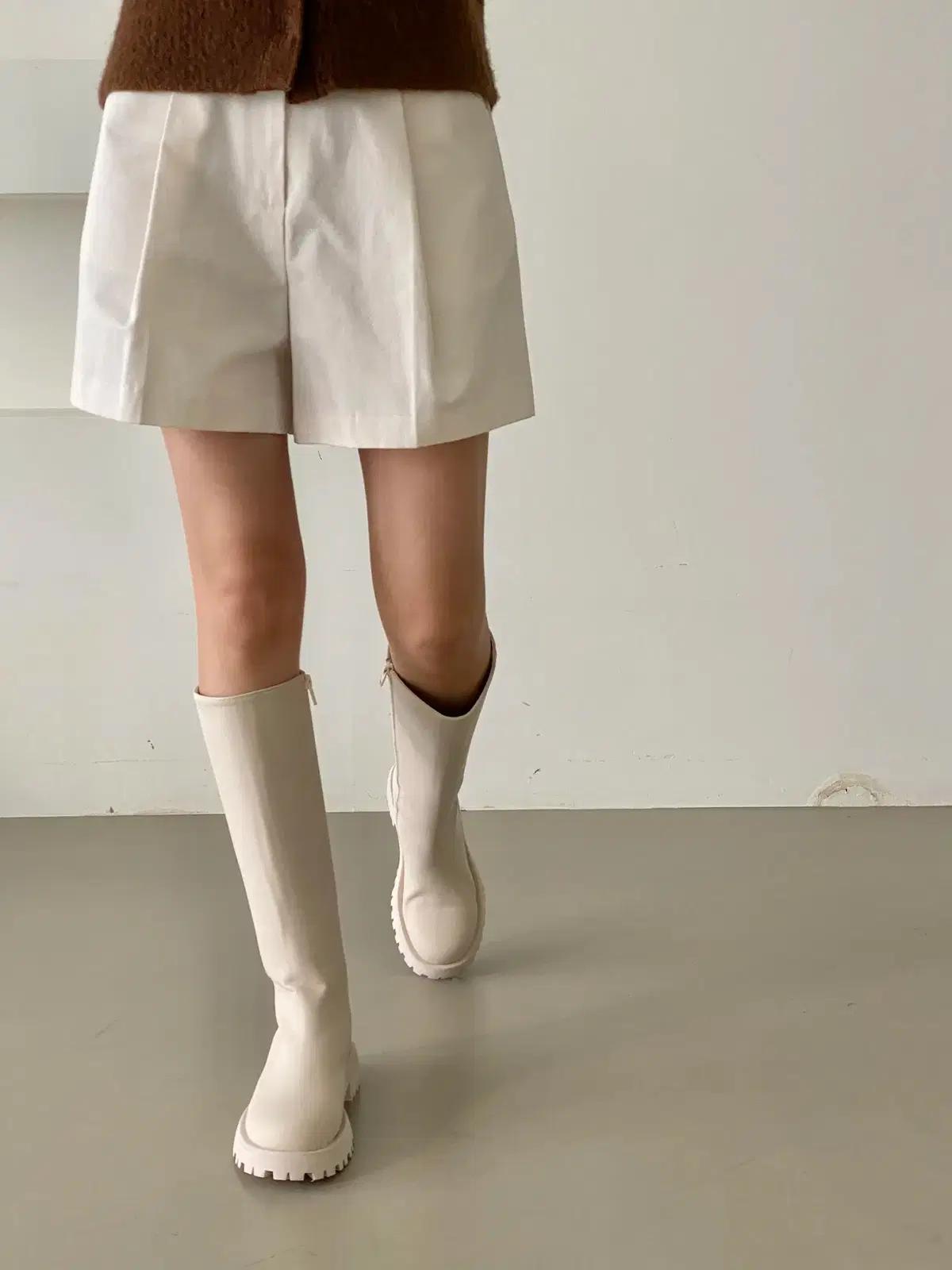 @세일 9403 블랙 225-무광 4cm 롱부츠-새상품 10