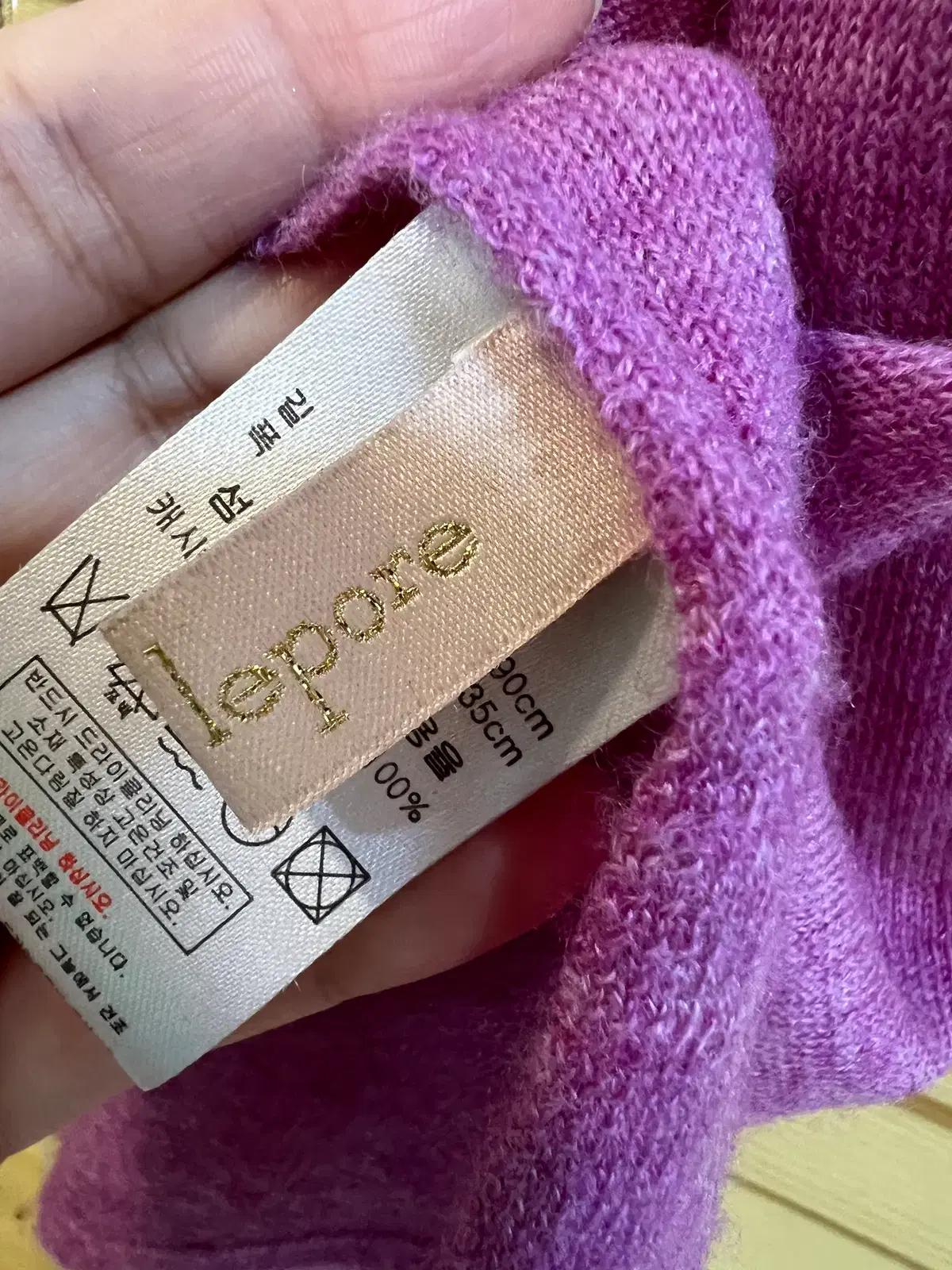 nanette lepore 핑크 캐시미어100 머플러 니트목도리 10