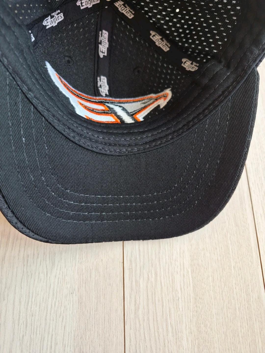 새상품급) 한화 이글스 볼캡 레플리카 블랙 모자 머리 둘레 52cm 5
