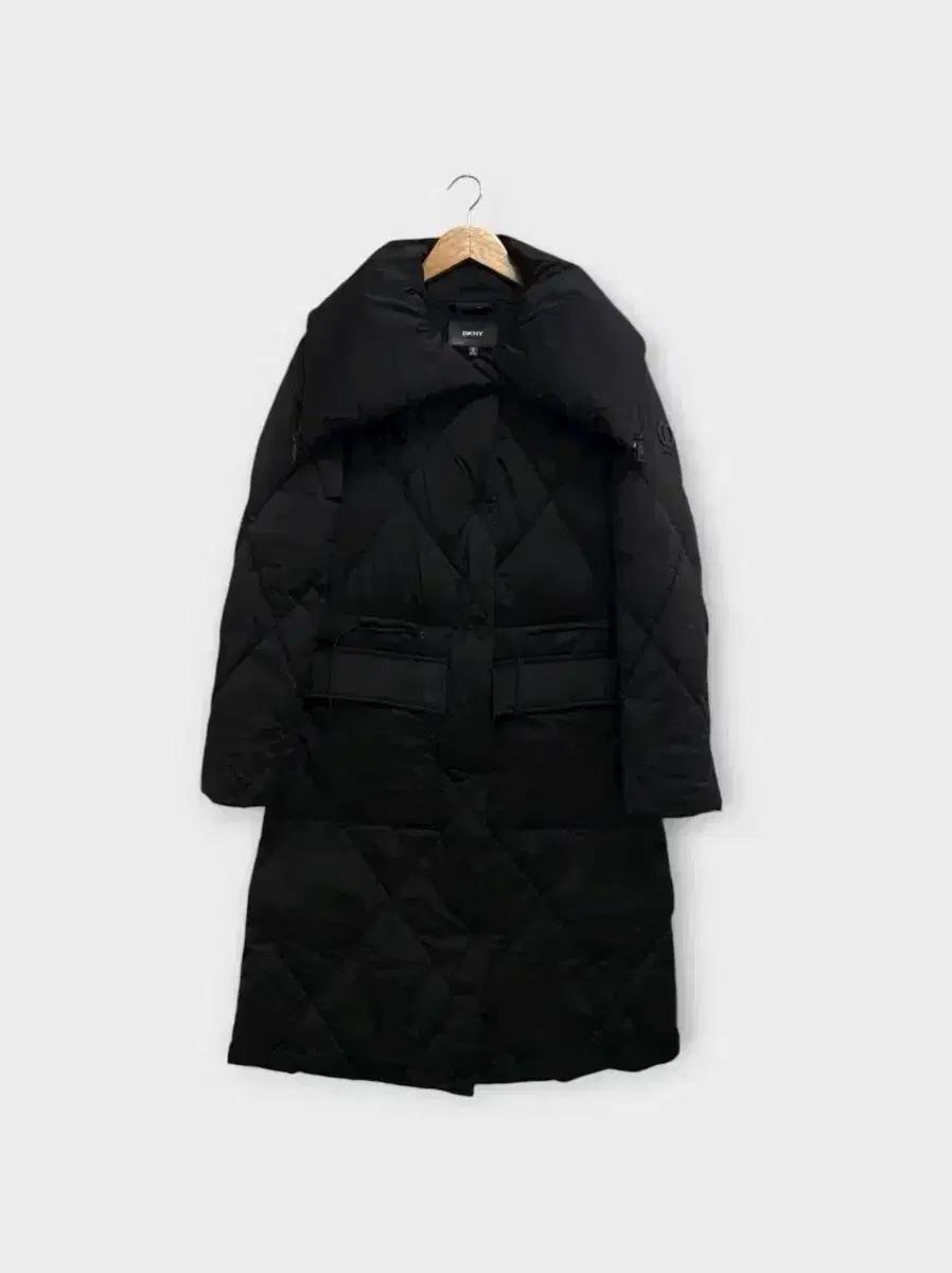 DKNY 다이아몬드 퀼팅 패딩 코트 XS-S 2
