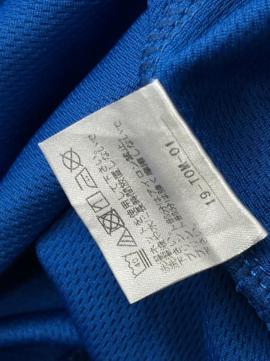  야마하 코발트블루 프린팅 로고 기능성 반팔티셔츠 4