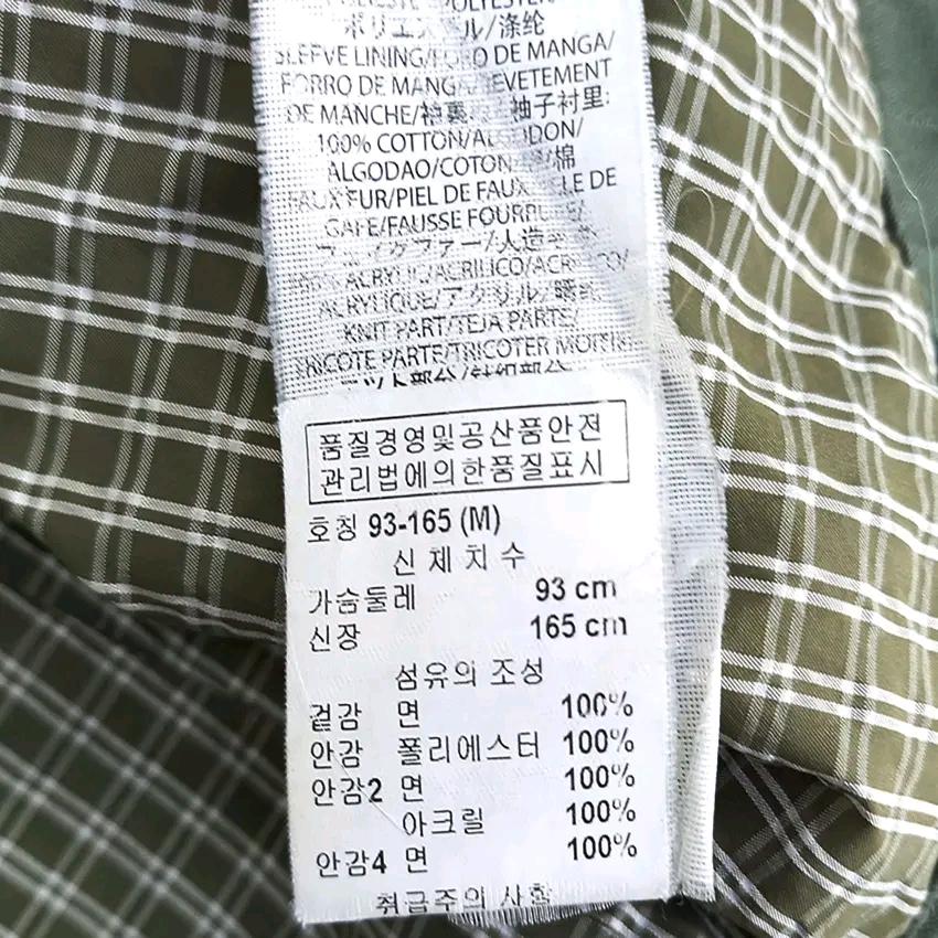 아르마니익스체인지 여성 춘추 야상 하프자켓 카키M (HU43987) 6