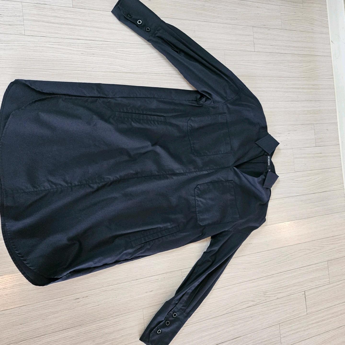 톰그레이하운드 블랙 롱셔츠 겸 원피스 3