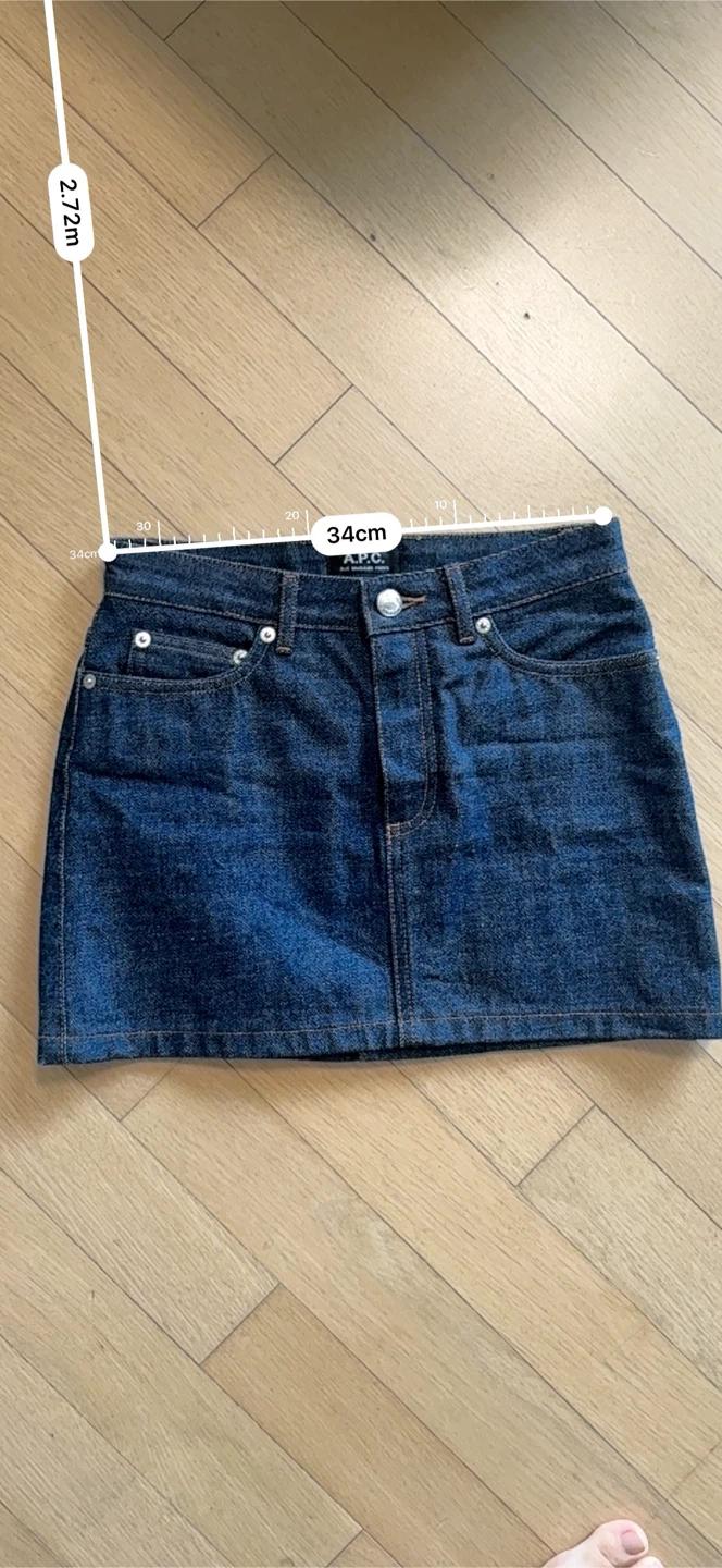A.P.C. 데님 미니 스커트 (아페쎄) 4
