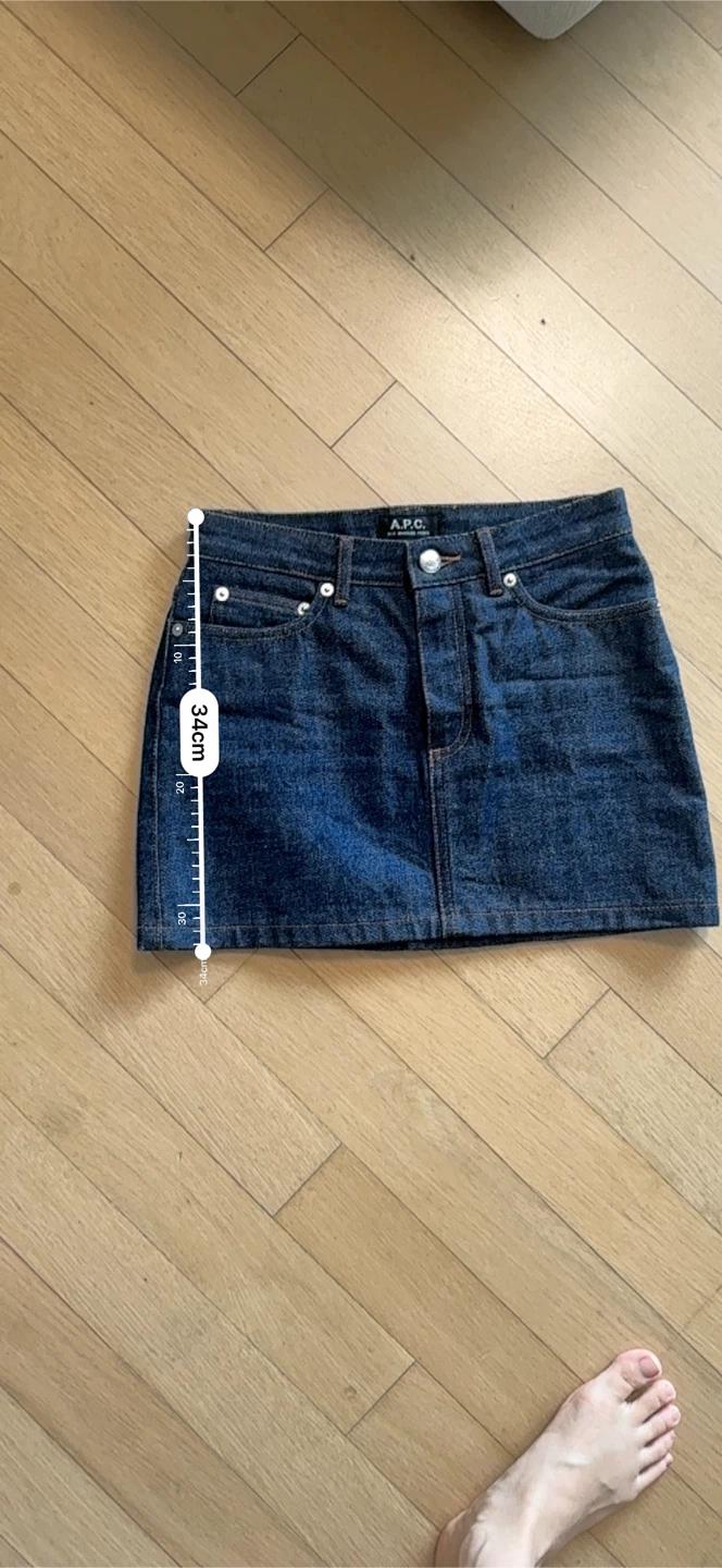 A.P.C. 데님 미니 스커트 (아페쎄) 5