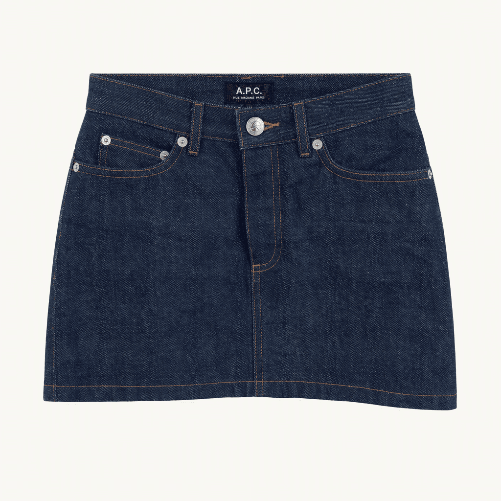 A.P.C. 데님 미니 스커트 (아페쎄)