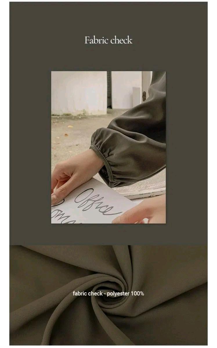 L221 브이넥 롱 원피스 5