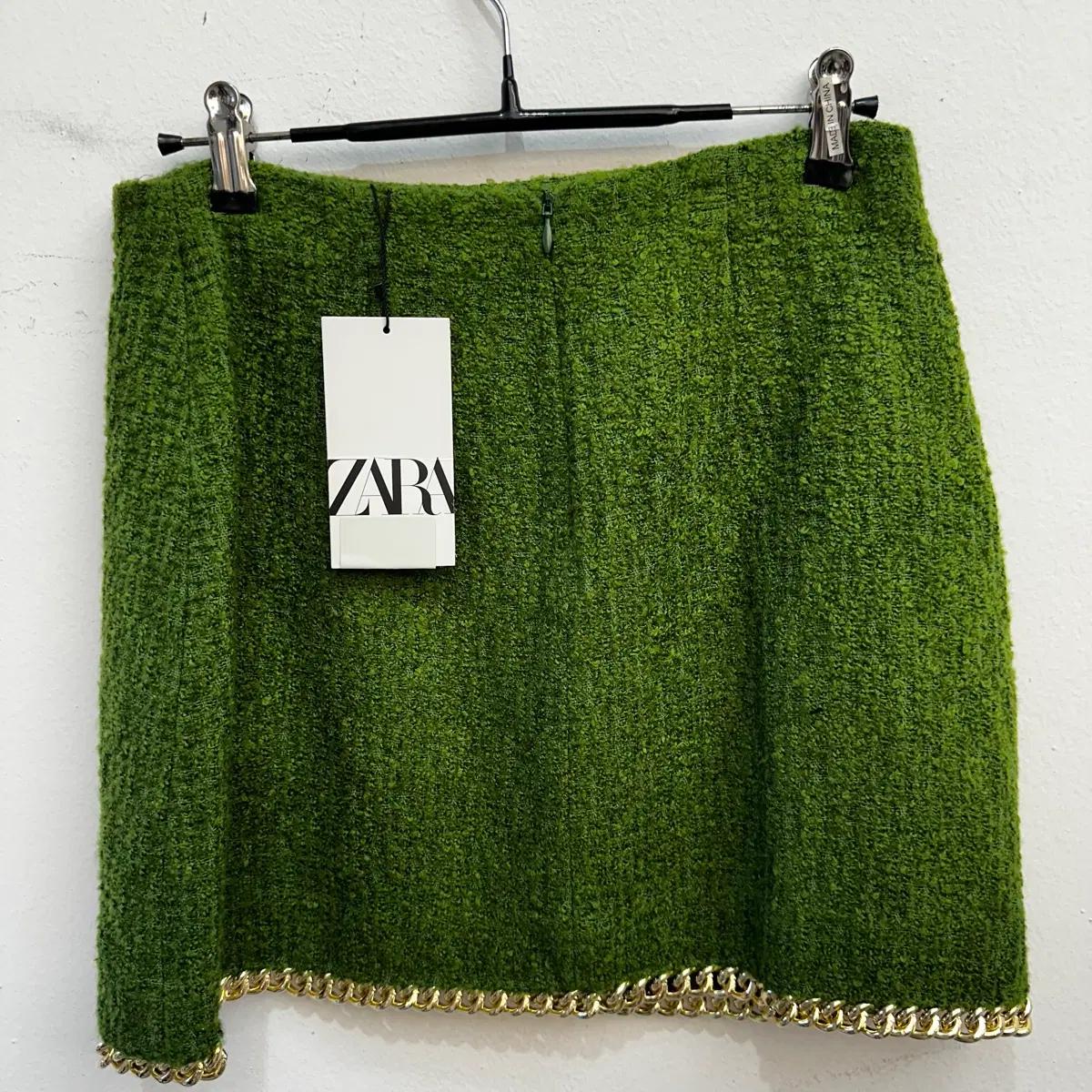 (새) 자라 zara 스커트 치마 s 3