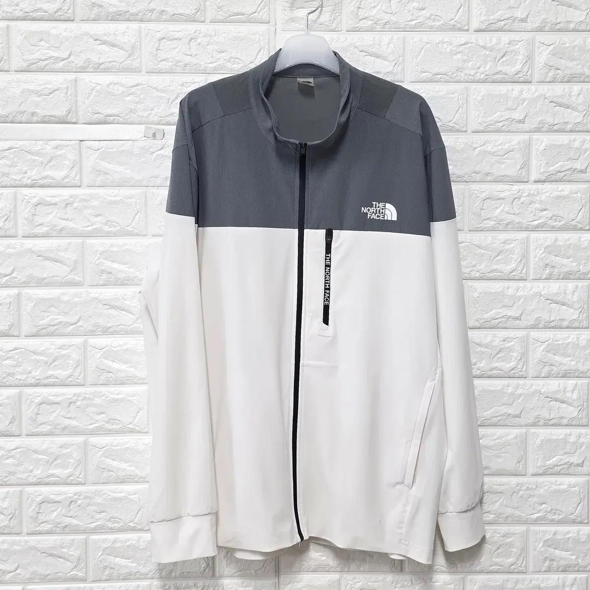 [10% 할인] 2XL 노스페이스 화이트 바람막이 E849 2