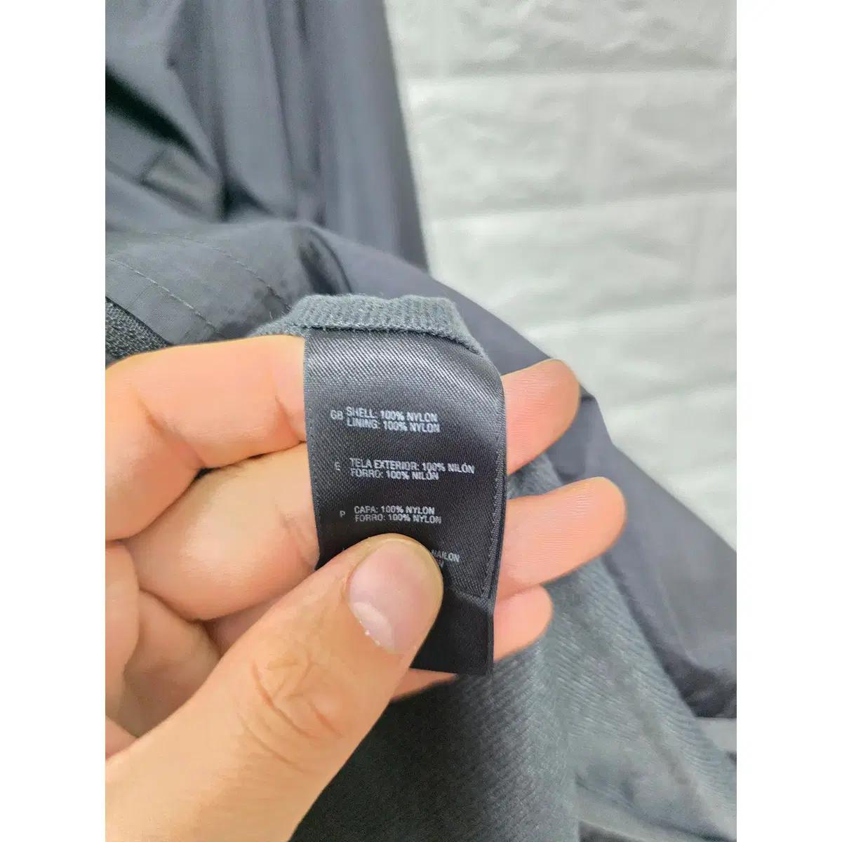 M-L 노스페이스 블랙 바람막이 E850 4
