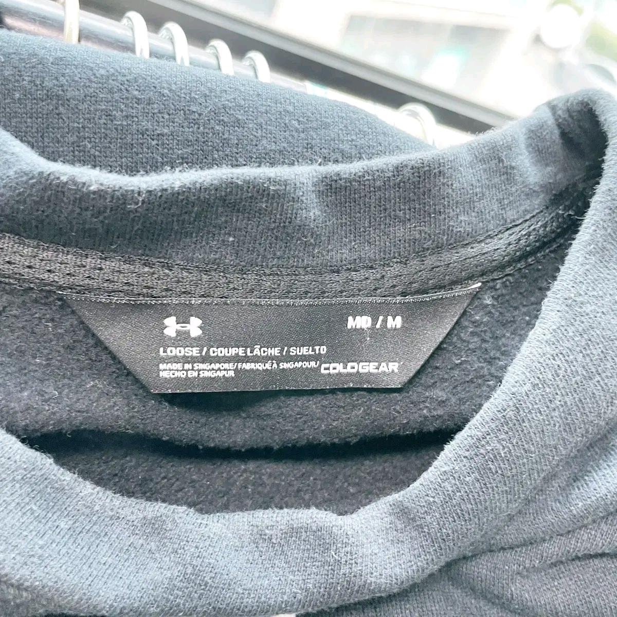 언더아머 남성 기모맨투맨 M 5
