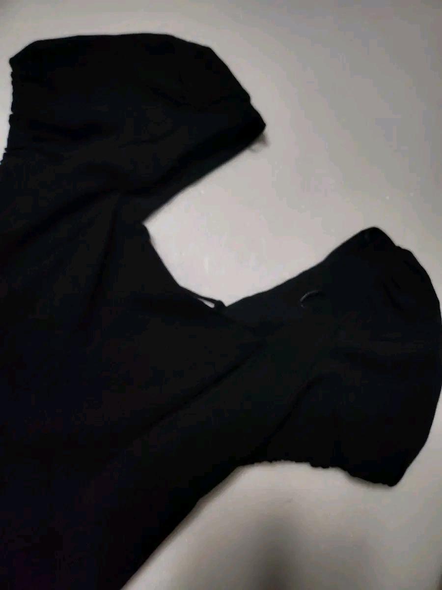 자라 스퀘어넥 퍼프 슬리브 미니 원피스 3